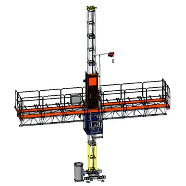 STC150 Rack and Pinion Work Platform