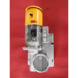 Traction hoist of suspended platform