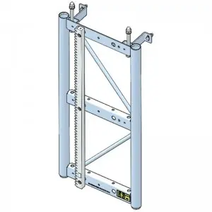 650 panel type mast section